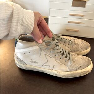 Authentic Golden Goose Mid Star Sneakers
